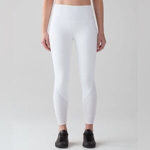 Lululemon Anew Tight White Size 10 NWT